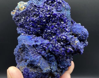 Natural Azurite Malachite Mineral Specimen,RARE Raw Malachite Azurite Crystal Cluster,Blue Azurite,Rough Azurite(chessylite),TOP quality