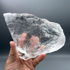 Natural SatyaLoka Clear Azeztulite Quartz Crystal/Stunning Raw White Quartz  Crystal/Reiki healing Meditation Unpolished Crystal Gift 4.1LB