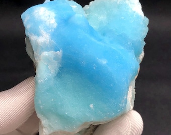 ブルーアラゴナイト標本：希望・思いやり・共感 1525g 10 - Etsy 日本