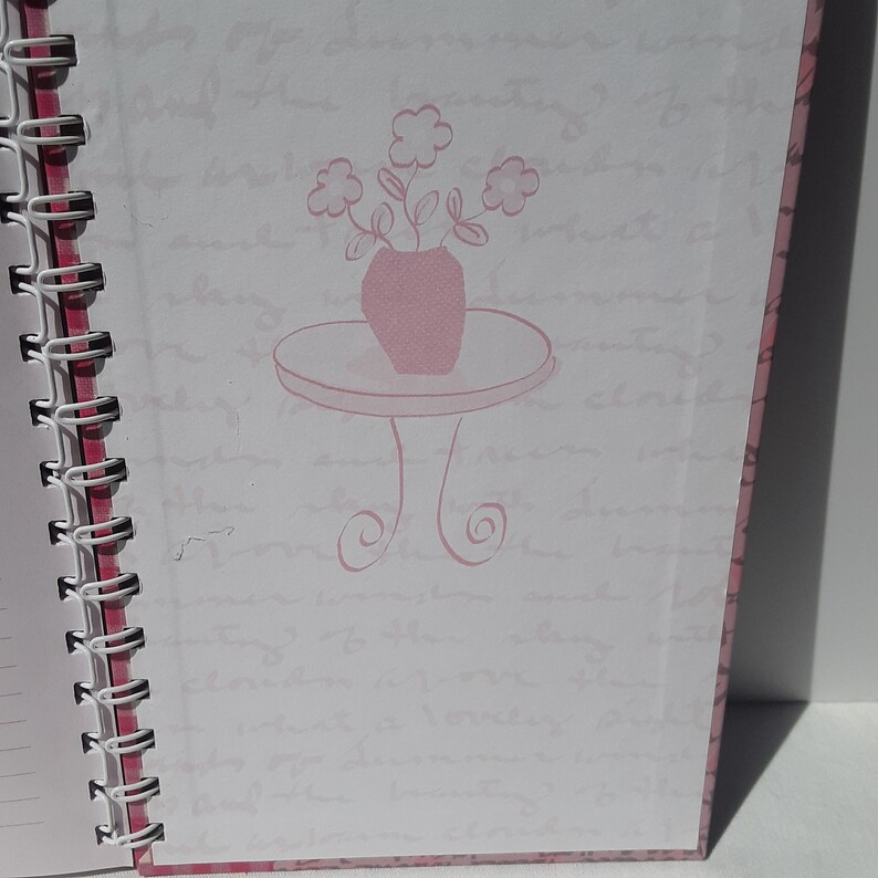 Markings by C.R. Gibson Chipboard Journal Spiral Bound Pink Etsy