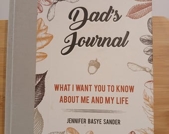 Dad's Guided Journal: Life Story Keepsake, Family History Gift