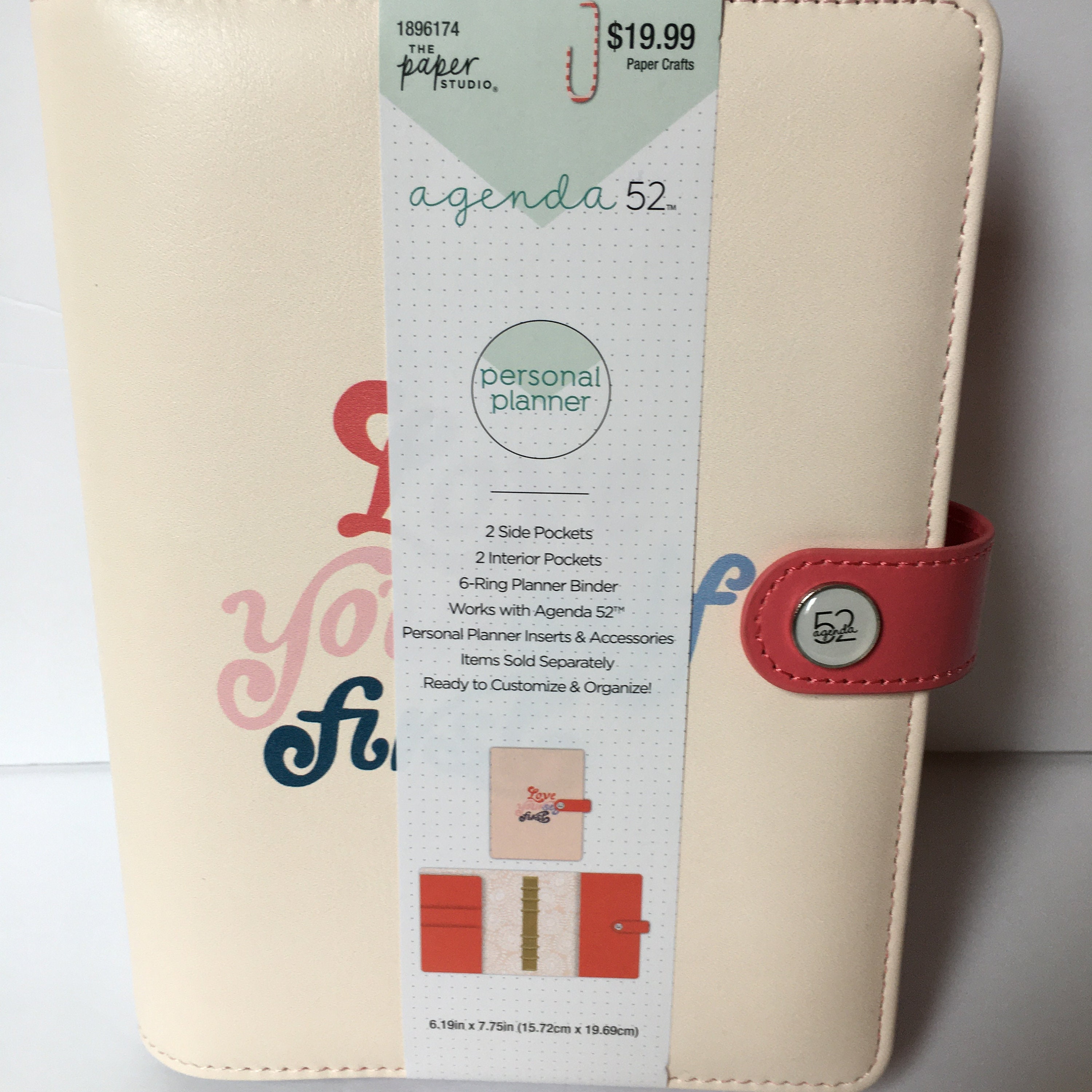 Agenda 52 andThe Paper Studio Agenda Personal Planner Binder Etsy