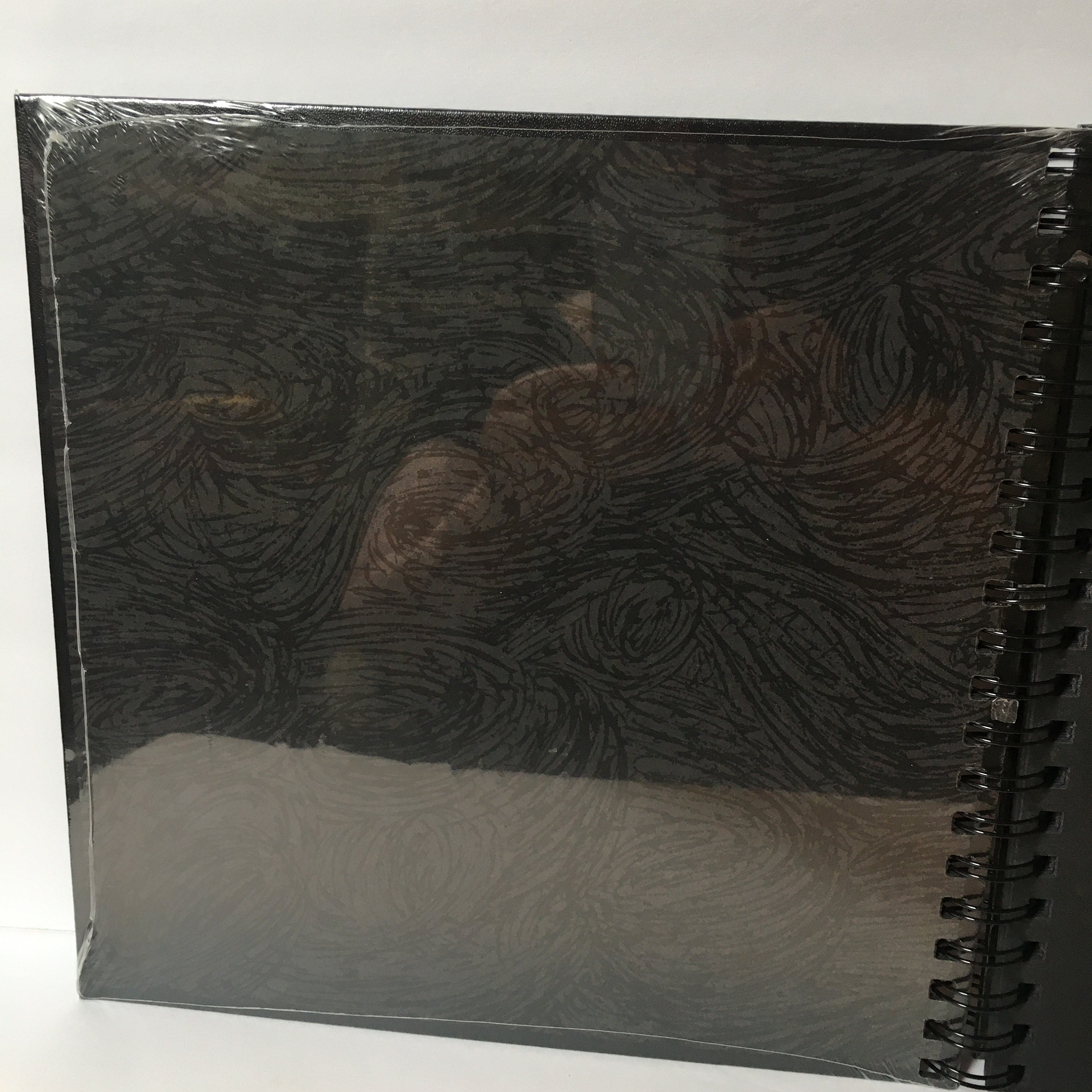 Canson 10x10 Black Scrapbook Spiral Bound Chipboard Album Etsy