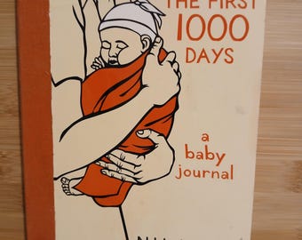 Vintage Baby Journal: The First 1000 Days, Cherished Memories (5.5x7.5)