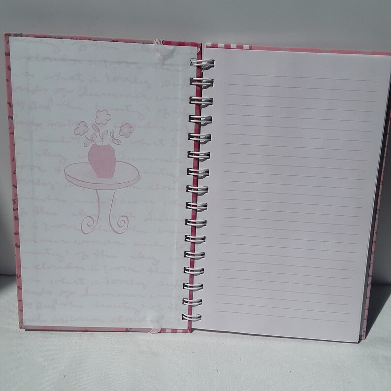 Markings by C.R. Gibson Chipboard Journal Spiral Bound Pink Etsy