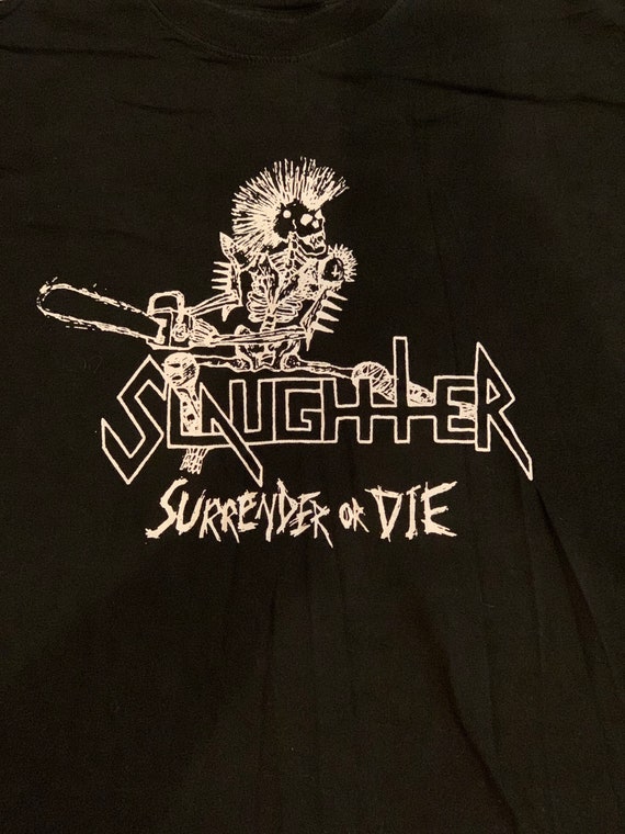 Slaughter 1980’s shirt. XL