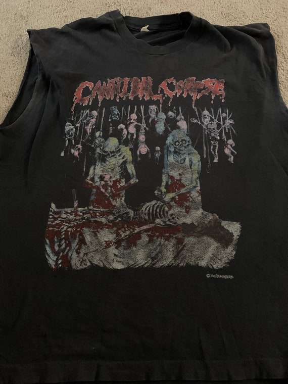 Cannibal Corpse 92 XL Butchered at birth European