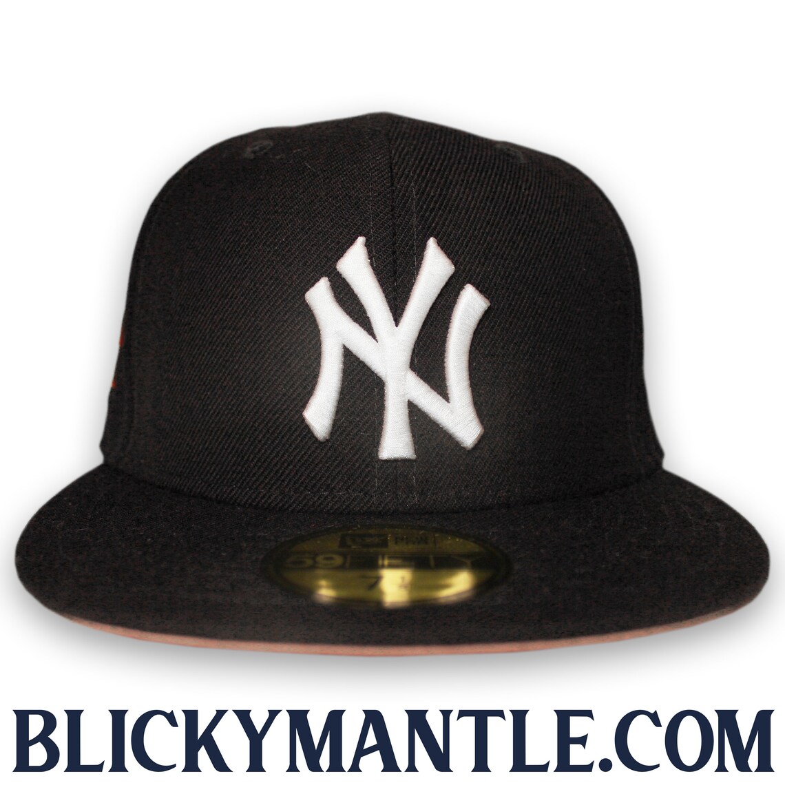 New York Yankees Stack Bundles Pink Brim 59FIFTY Fitted Dipset Byrdang