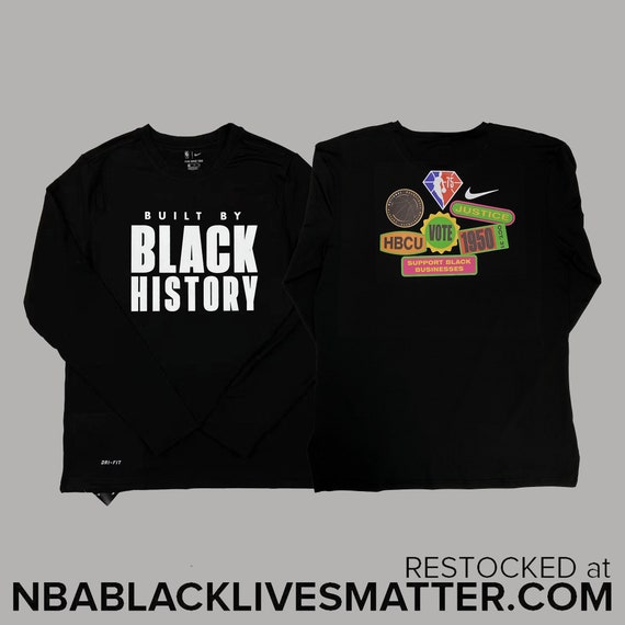 Black History Month NBA 75th Anniversary Warm up Shirt Dri fit BLM restock Link in DESCRIPTION Etsy
