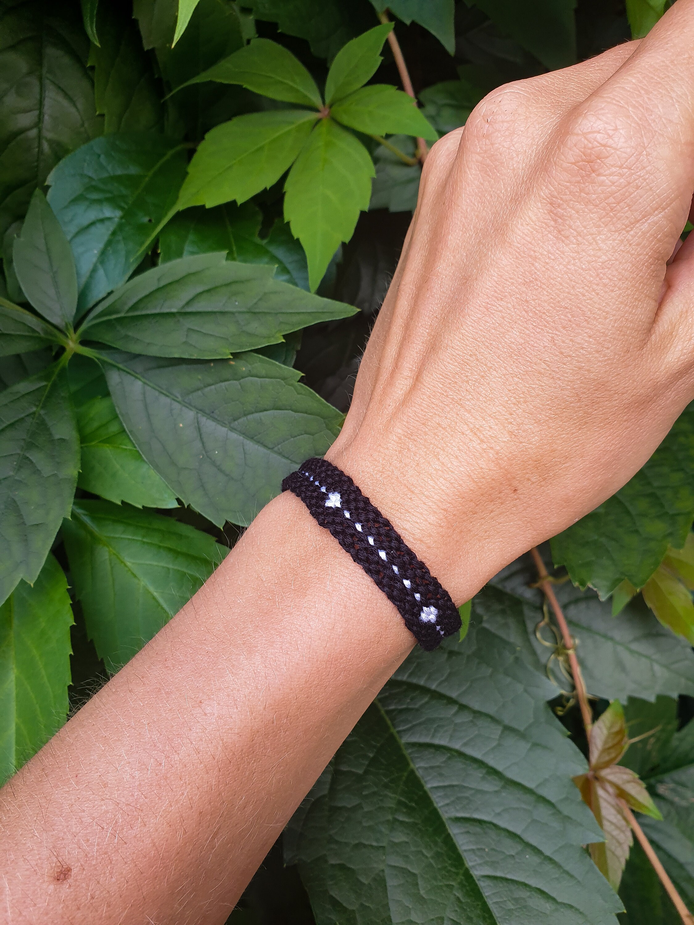 Black and White Friendship Bracelets Bracelets for You and Etsy