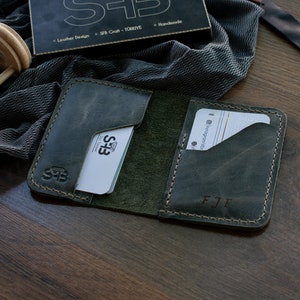 Regalos personalizados, Titular de la tarjeta de crédito, Cartera personalizada, Cartera de cuero vertical, Cartera de bolsillo de fuente, Cartera de cuero en efectivo, Regalo de aniversario