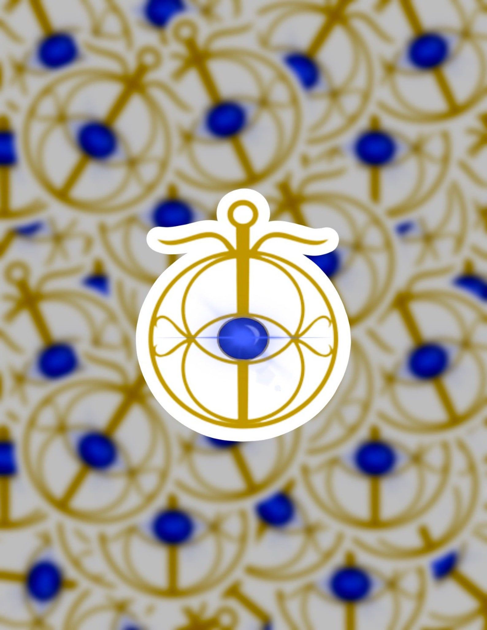 Throne of Glass Eye of Elena sticker | Etsy