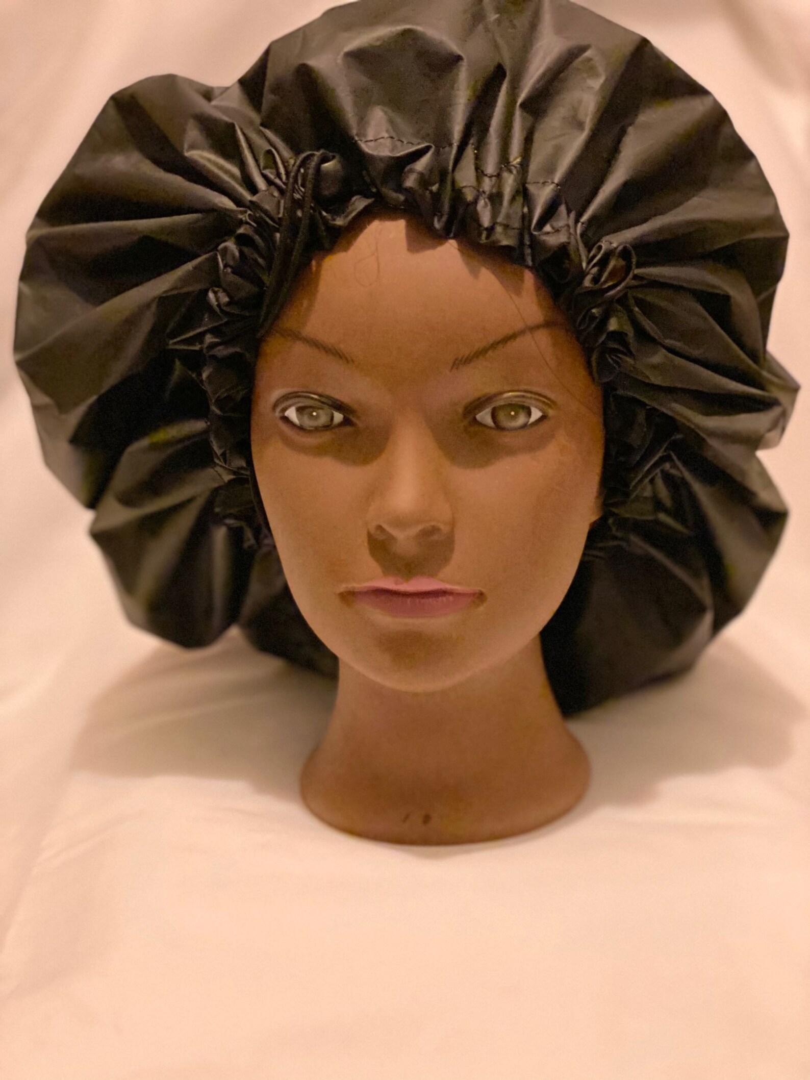 Satin lined Adjustable Shower Cap Etsy