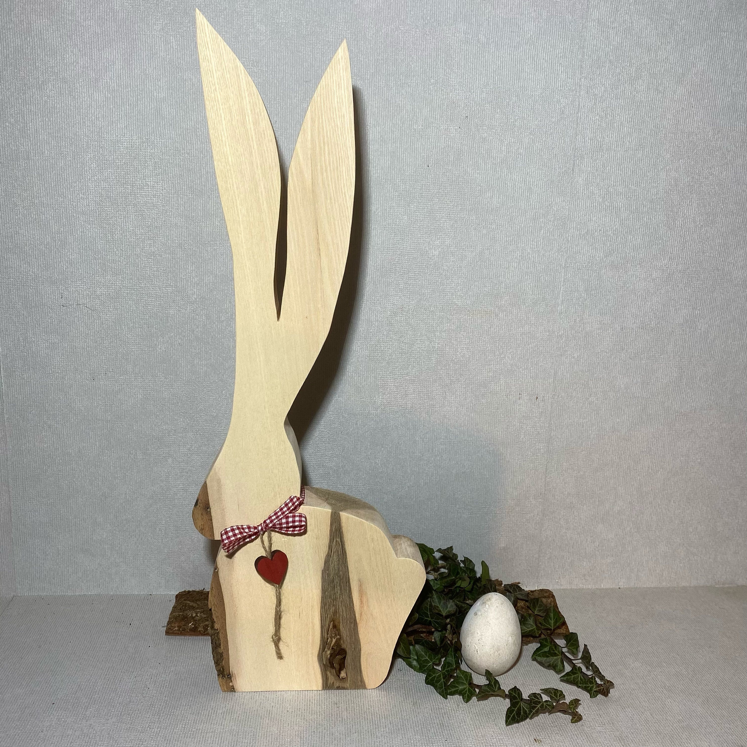 Osterhase 53 cm aus Holz Osterdeko Massivholz Ostergeschenk | Etsy