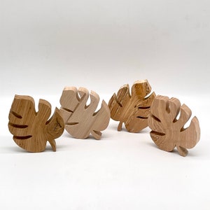 Rohling  Monstera Blatt  aus Holz, Holzrohlinge basteln DIY,  Wohndeko, Hochzeit