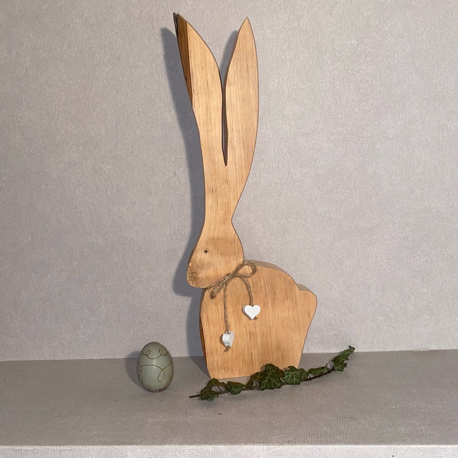 Osterhase 53 cm aus Holz Osterdeko Massivholz Ostergeschenk | Etsy