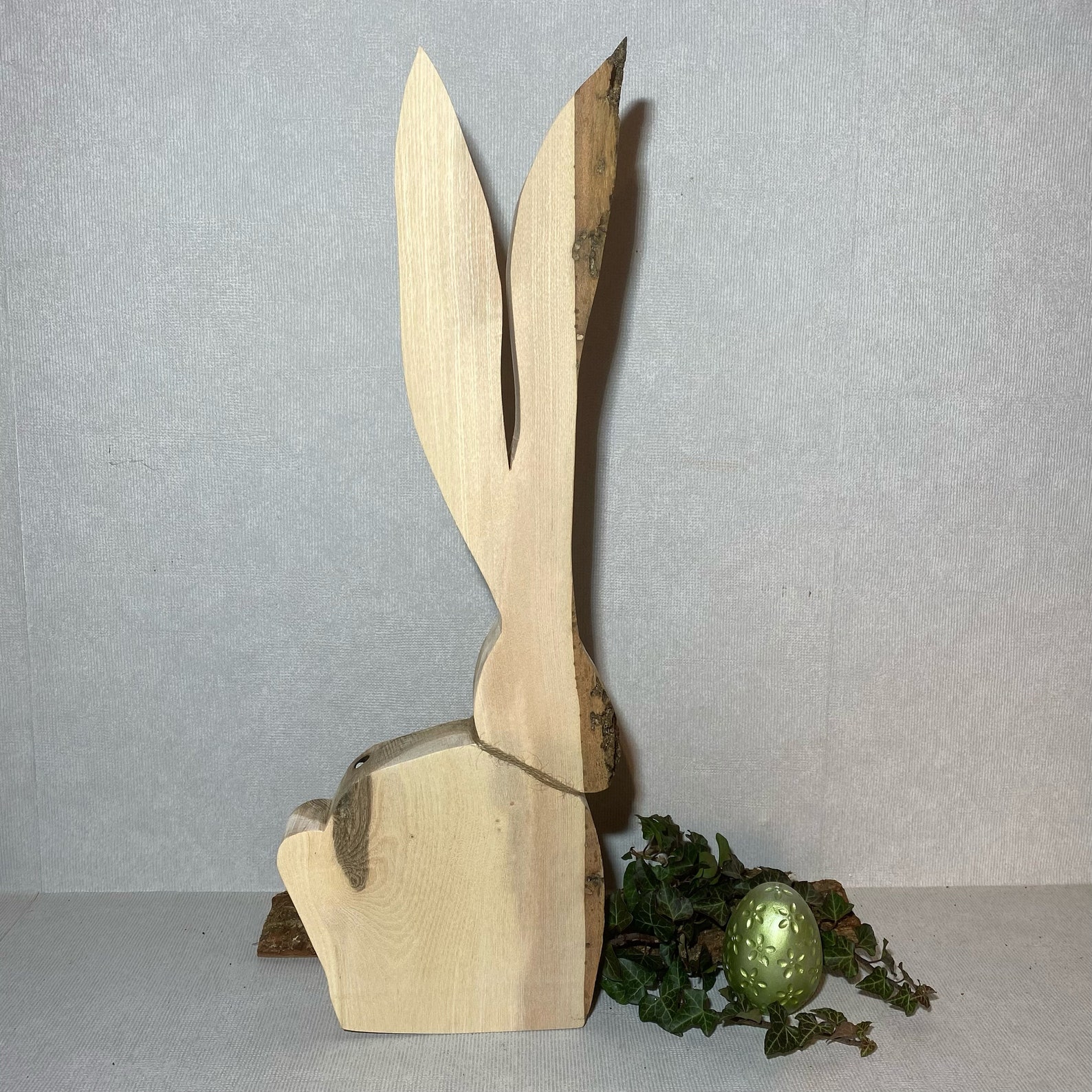 Osterhase 53 cm aus Holz Osterdeko Massivholz Ostergeschenk | Etsy