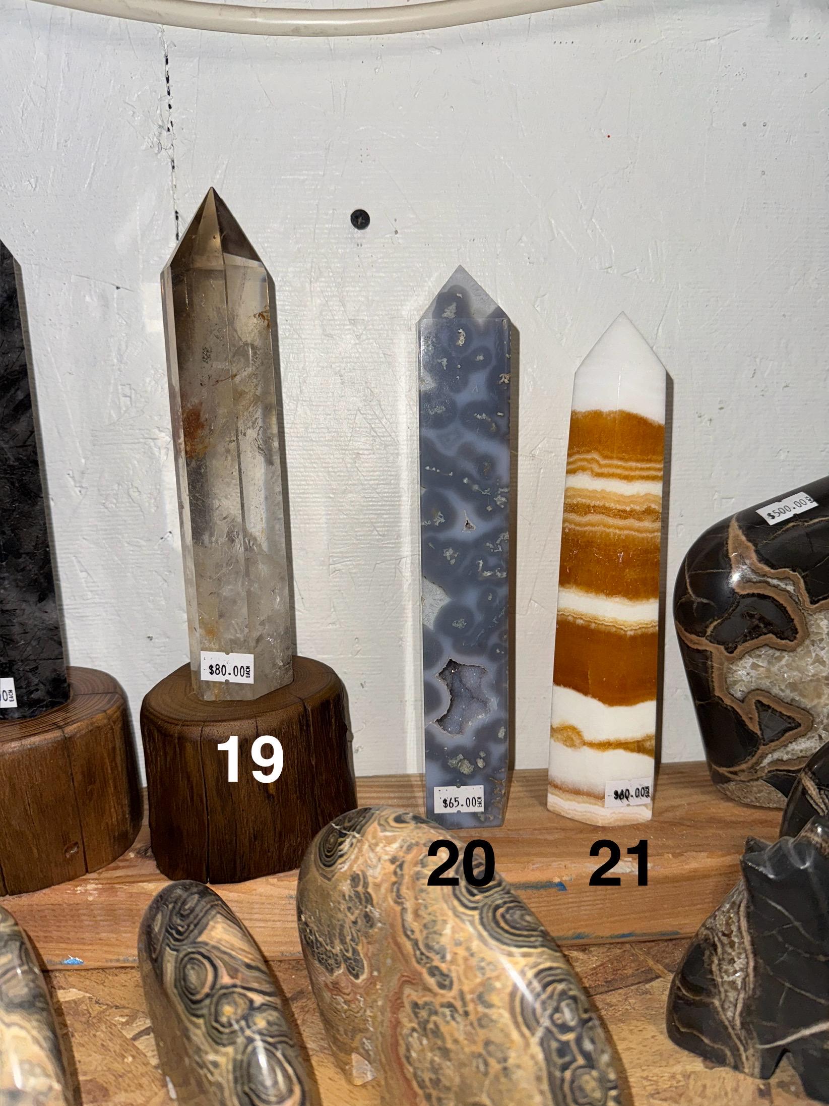 20+ XL Crystal Towers up to 17”!! Many Patterns and Colors! Crystal ...