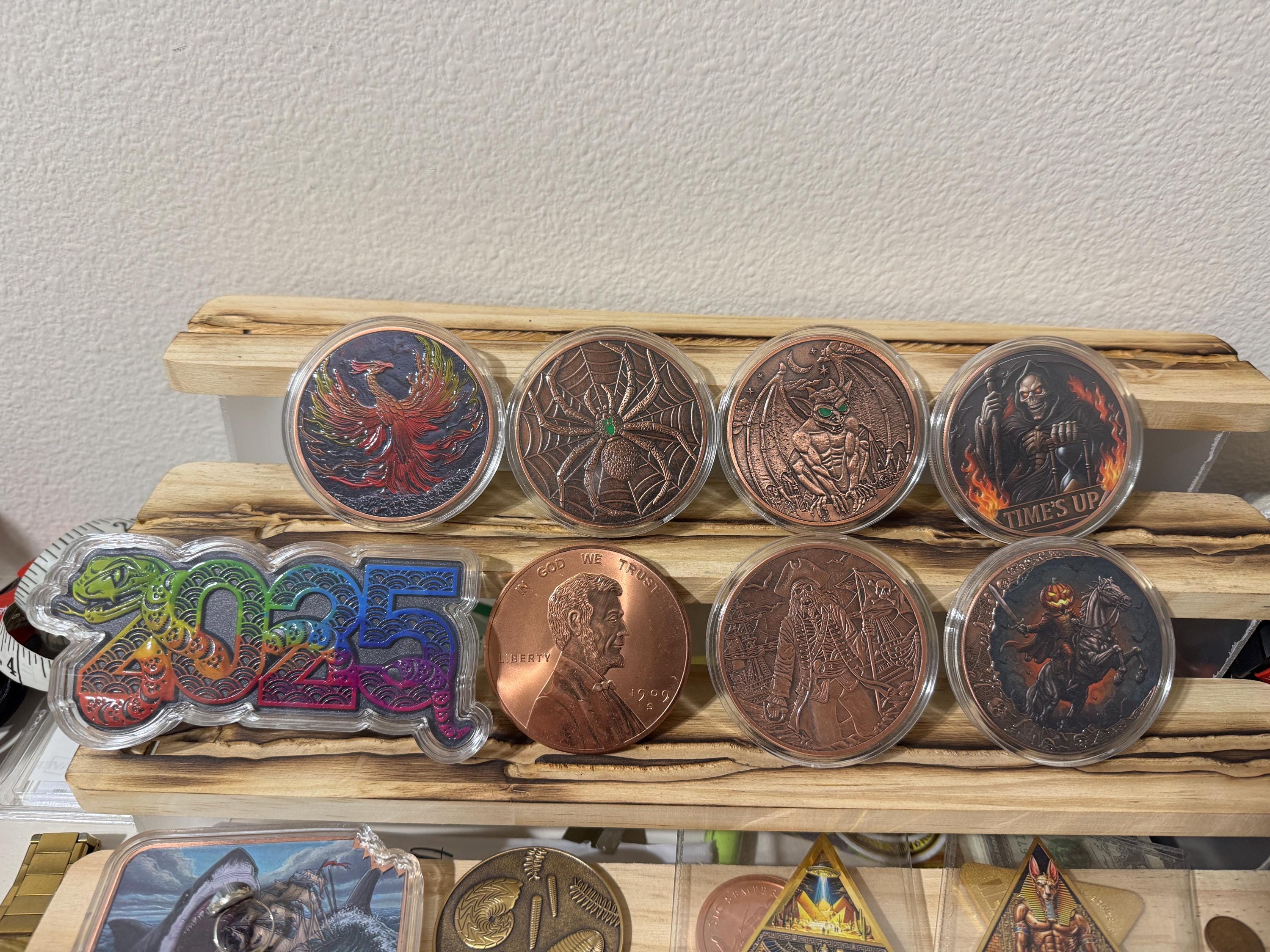 Reaper Rounds Multiple Styles Limited Mintage 5 Oz .999 Fine Copper Rounds – Fantasy ...