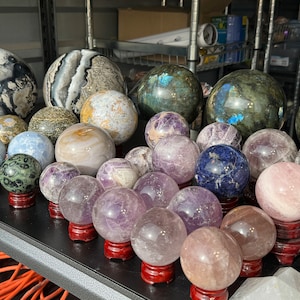 Crystal Sphere Mystery Box - Elevate Your Collection with Mesmerizing Surprises and Limited Edition Gems! Many types and sizes! NEW