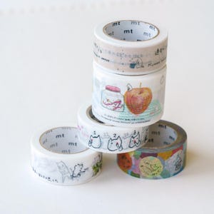 mt(masking tape) x Ayumi Kudo set 5 masking tape Edizione Speciale