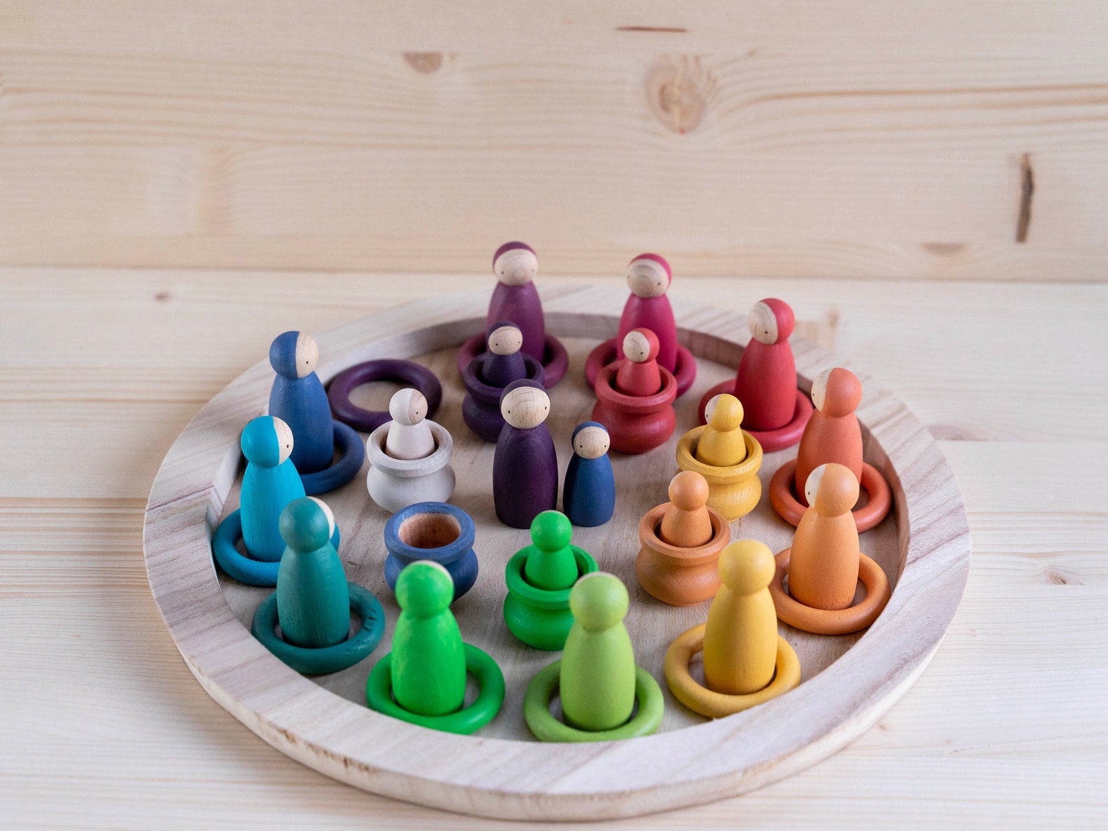 Waldorf Perpetual Calendar Montessori Calendar Wooden Etsy