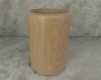&quot;Baseballschläger 4,5 &quot;&quot;Fass Becher - Naturholz.&quot;