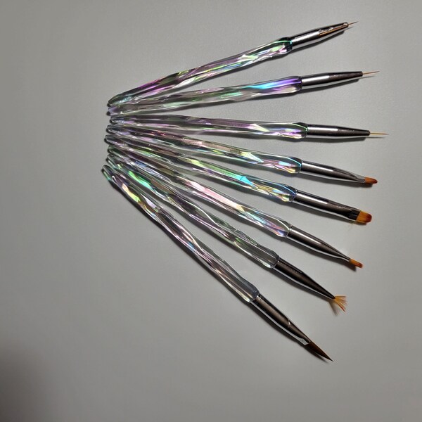 Nail Art Brush Set Etsy