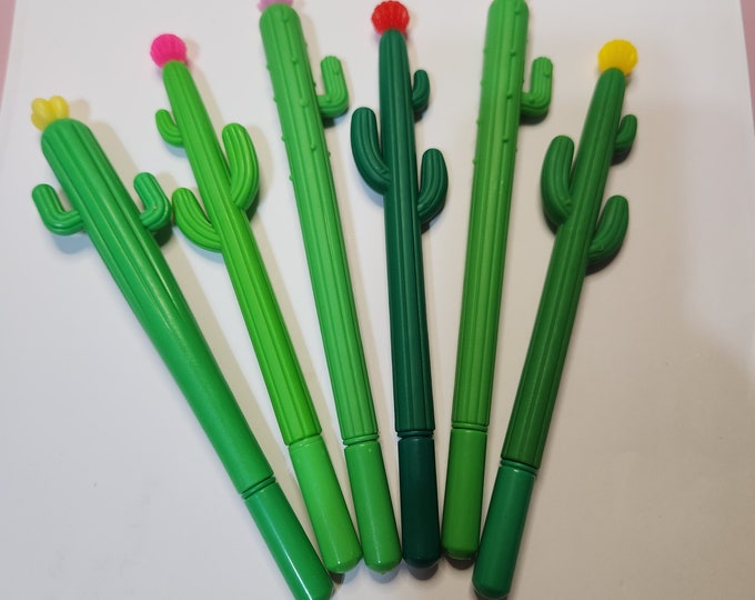 Cactus .38 Ultrafine Line Gel Pen Etsy