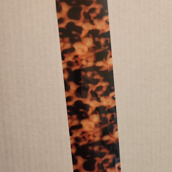 Dark Tortoise Shell Nail Craft Foil Strip