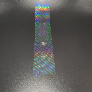 Transparent Holographic Strobe Light NAIL/ART Transfer Foil