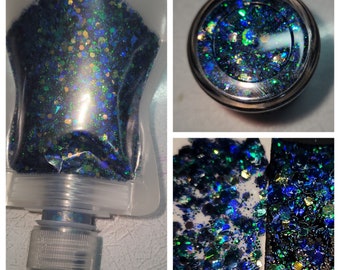 Northern Lights Holographic Chunky Glitter Whips