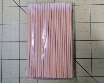 100 precision cotton tip wooden  swab 4" disposable applicator/cleaning pack