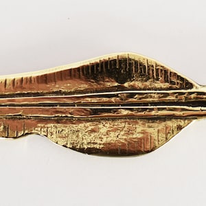 Cabeza de lanza espartana - Dory - Rey Leónidas - 300 - Batalla de las Termópilas, 480 a. C. - Reproducción - Abrecartas - Estatua de bronce puro