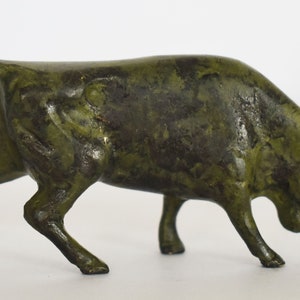 Minoan Bull - Knossos Palace - Crete - Symbol of Cosmic Energy, Forces of Life and Death, Pillars of the universe -Small - bronze statue