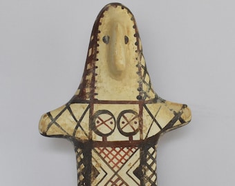 Female Idol - Opened Hands Position - Boeotia, Central Greece - 700 BC - Museum Replica - Ceramic Artifact