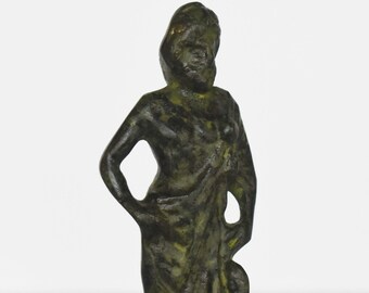 Asclepius - God of Medicine, Healing, Health - Treatment - Greek Mythology - pure bronze  statue