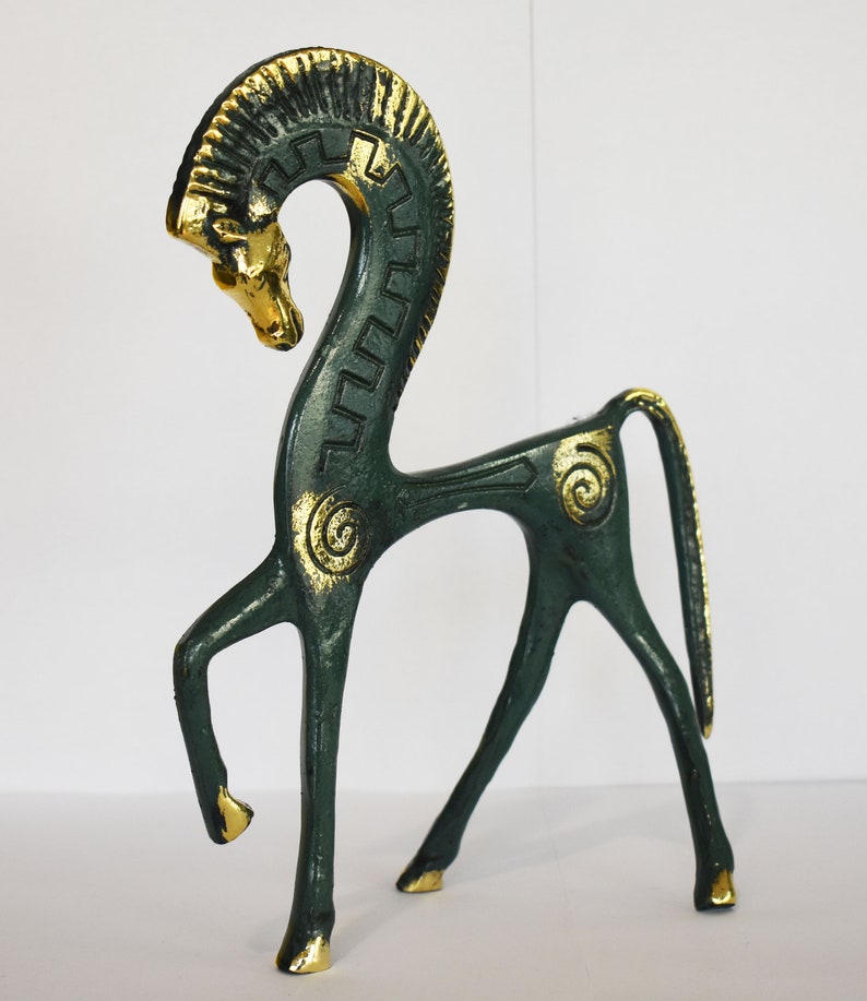 Oud Grieks Paard Symbool van Rijkdom en Welvaart zuiver Etsy Nederland