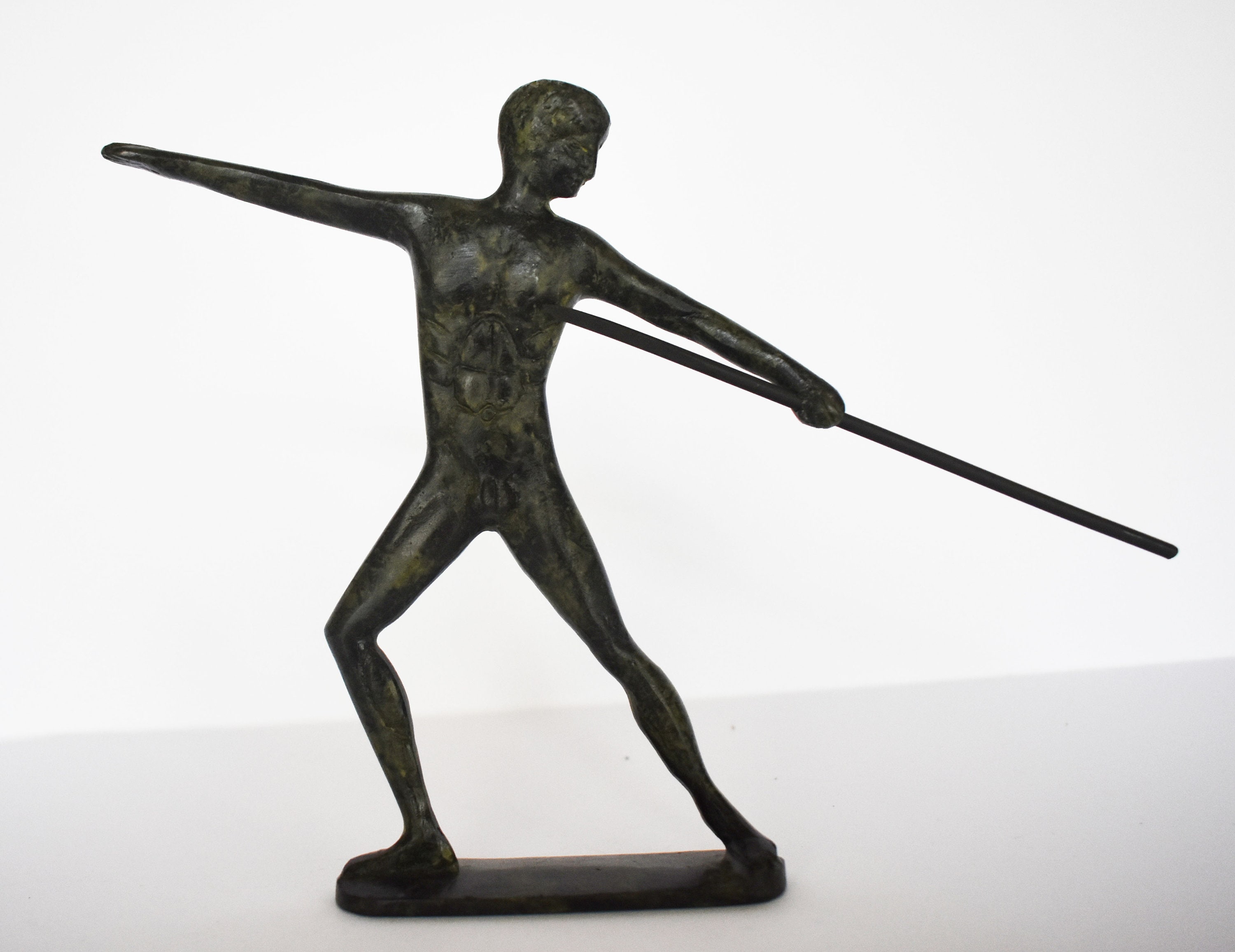 Javelin Thrower Athlete Ancient Greek Olympic Games pure Etsy