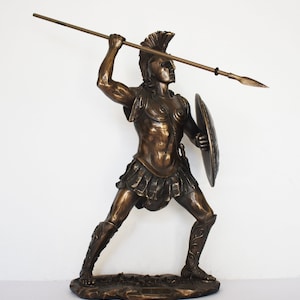 Ajax the Great - Son of Telamon, King of Salamis - Hero of Trojan War -  Warrior of Great Courage - Cold Cast Bronze Resin