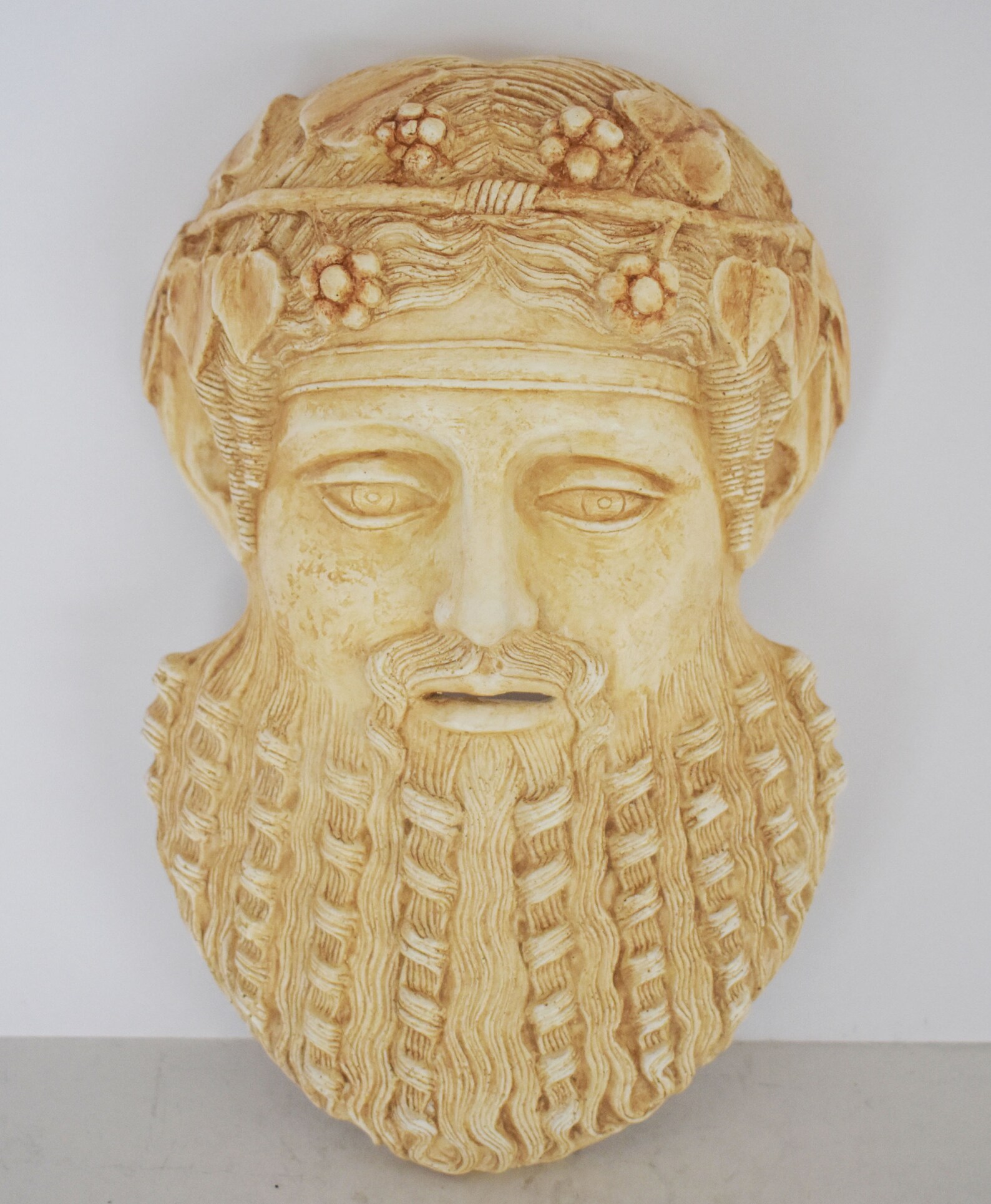 Dionysus Mask Greek God of Wine Fertility Ritual Madness Etsy