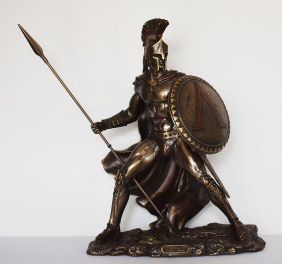 Leonidas Spartan King Leader of 300 Battle of | Etsy