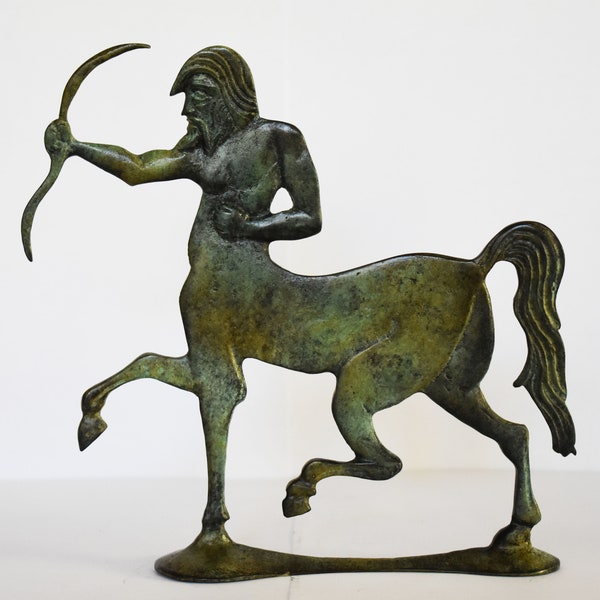 Ancient Greek Centaur - Part Human and Part Horse - Museum Replica - Pure Bronze Sculpture