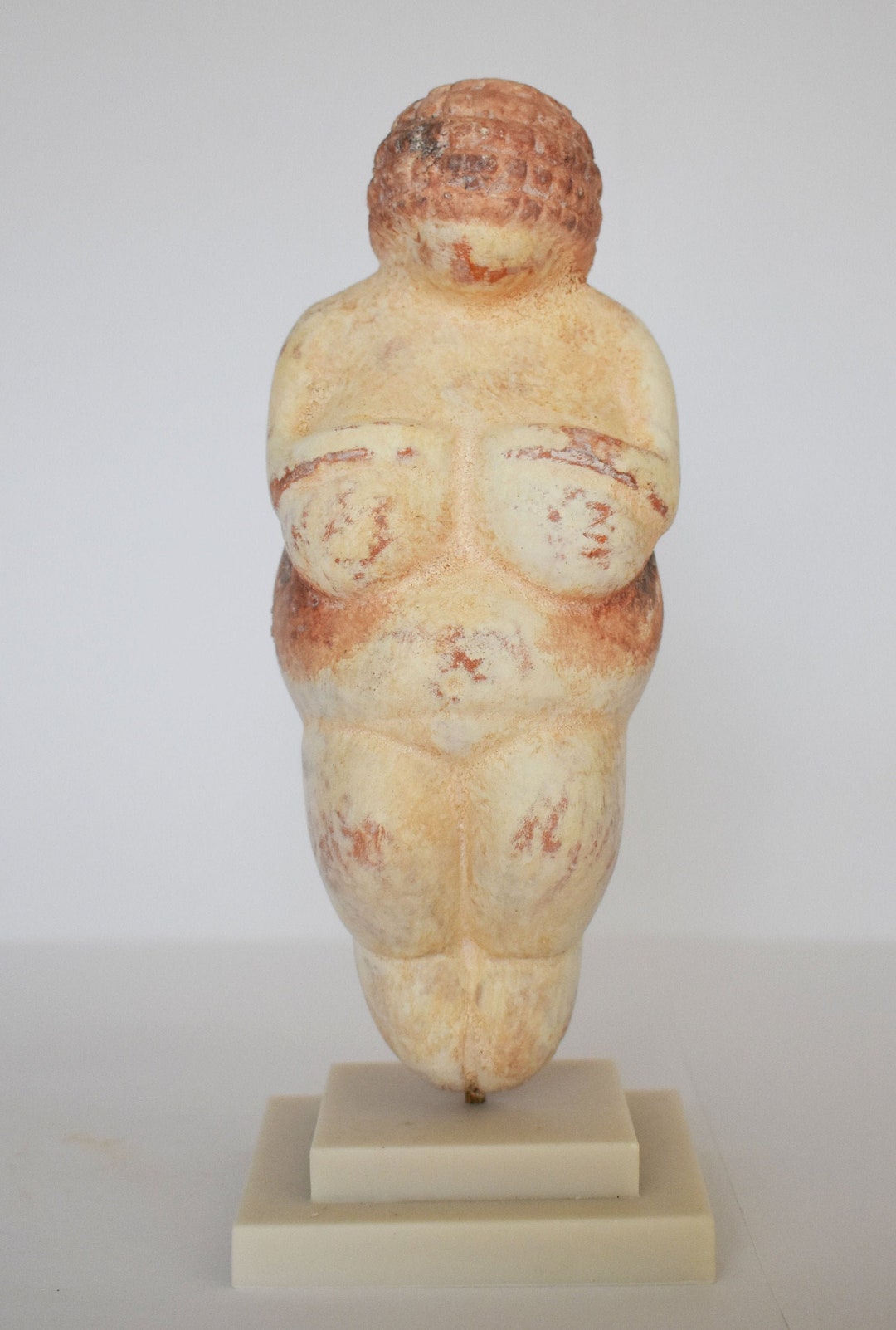 Venus of Willendorf C 25000 BC Paleolithic Period Natural History