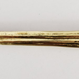 Cabeza de lanza espartana - Dory - Rey Leónidas - 300 - Batalla de las Termópilas - 480 aC - Réplica - Abrecartas - Estatua de bronce puro