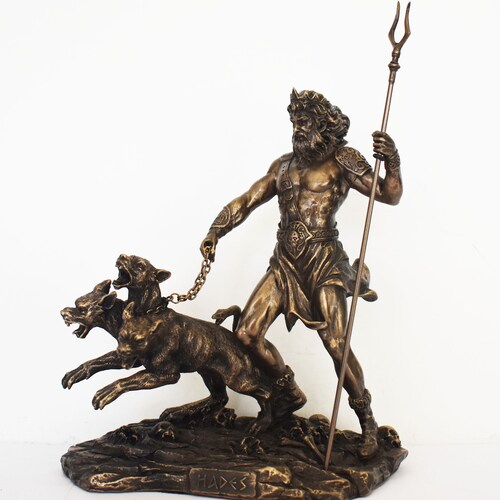Hades and Cerberus Greek Roman God of the Dead, King of the