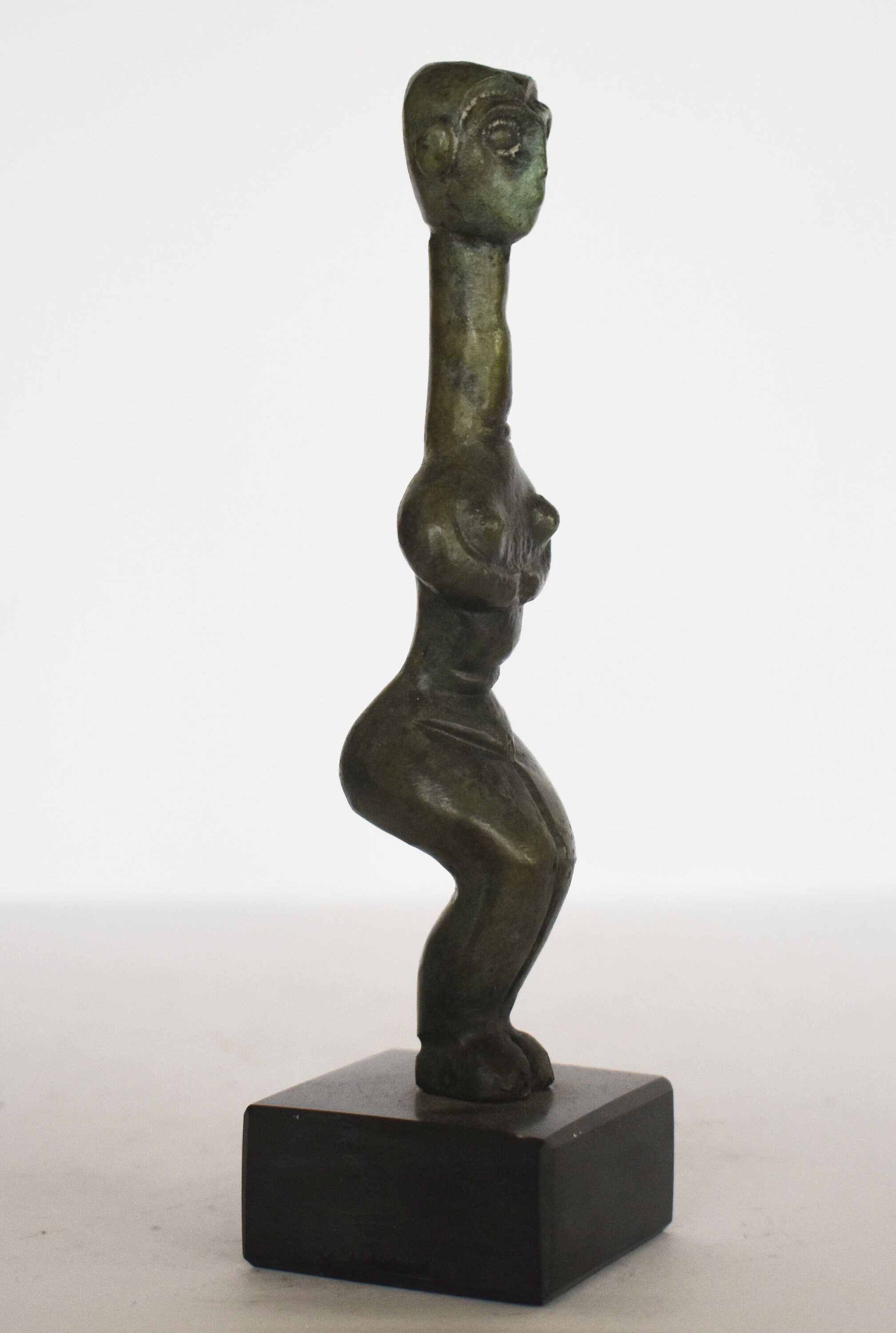 Paleolithic Female Figurine Marble Base Ancient Greek Etsy