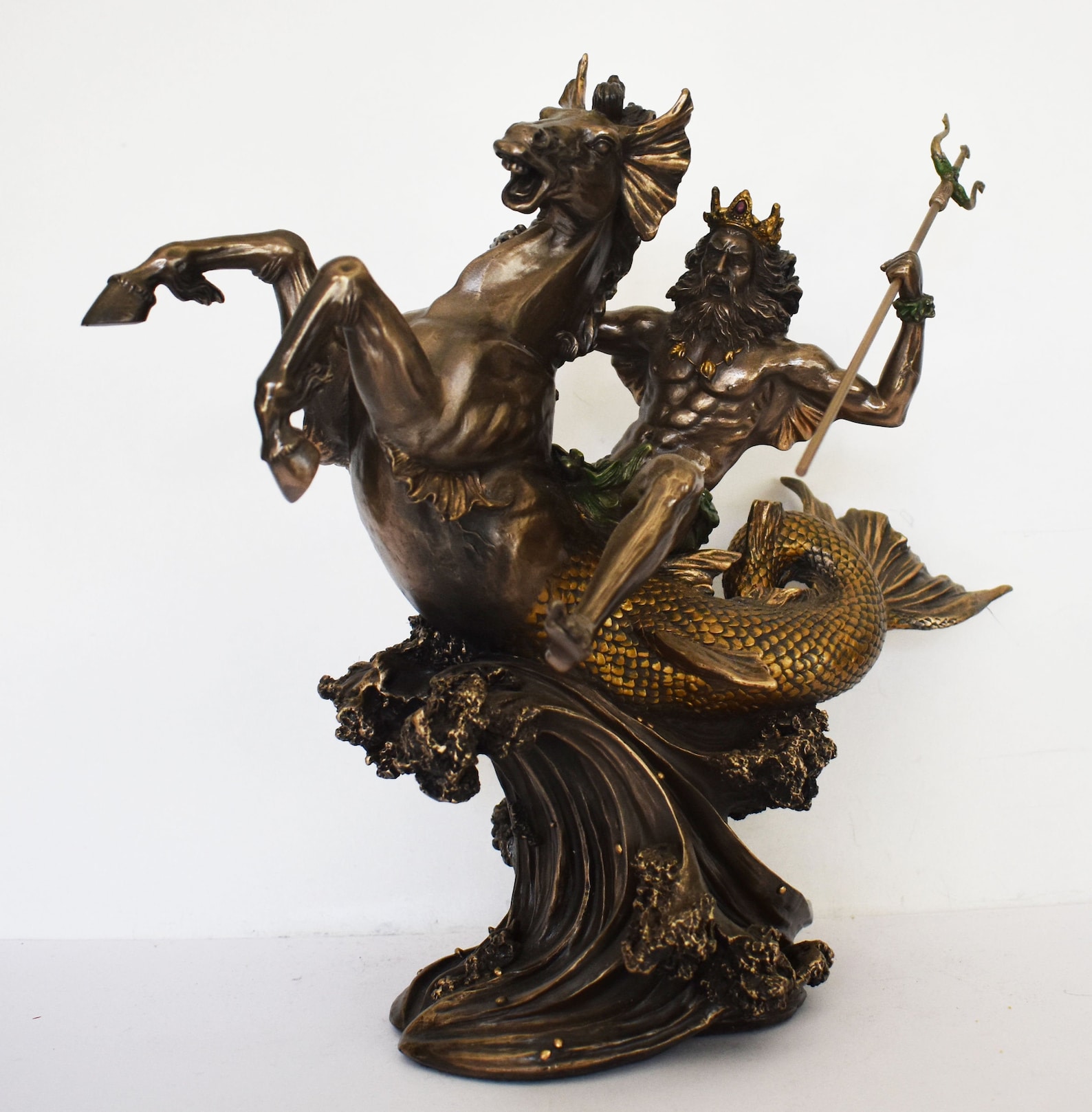 Neptune Taming a Seahorse