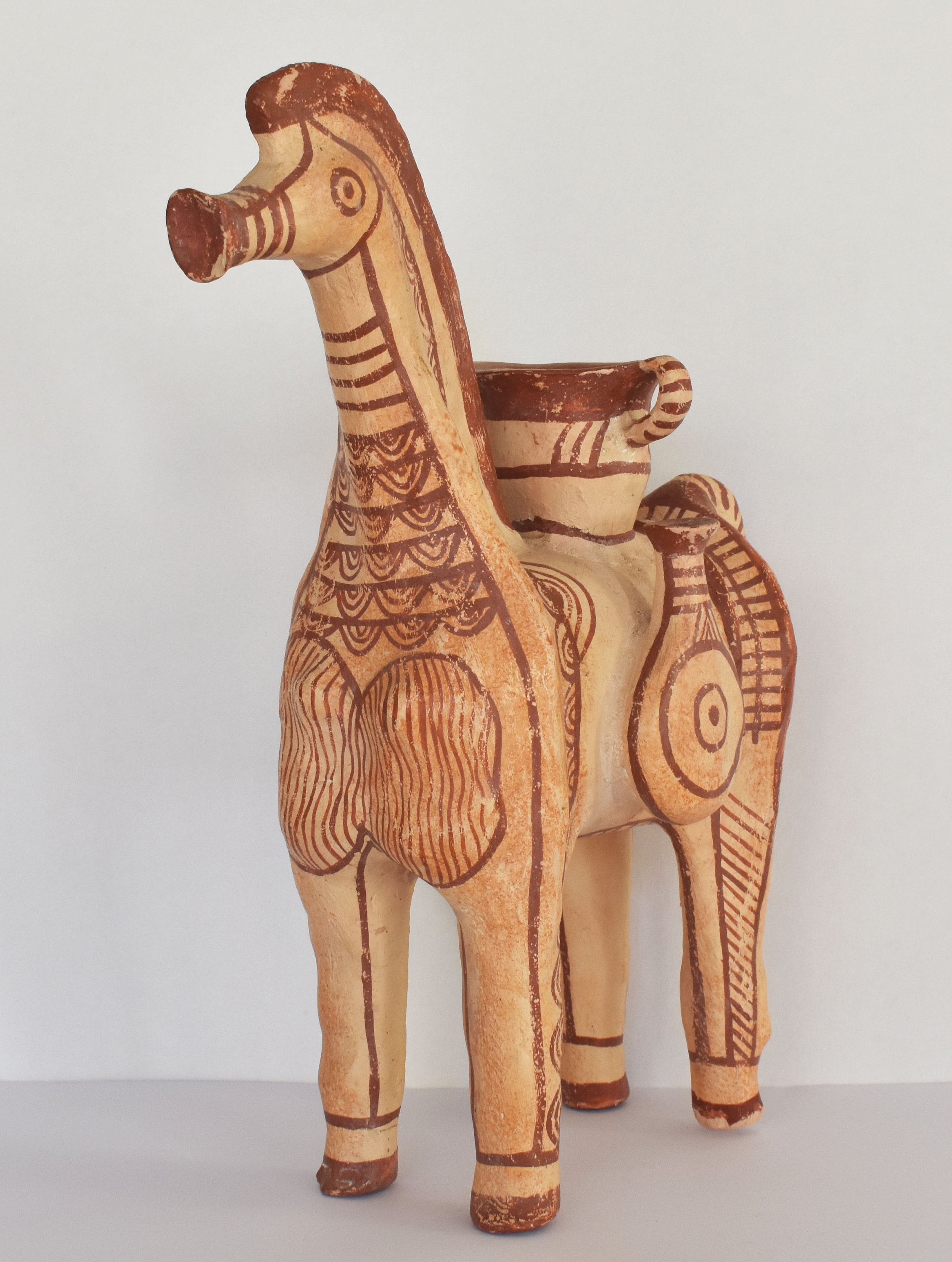 Ancient Greek Horse With Flasks Mycenaean Museum - Etsy UK