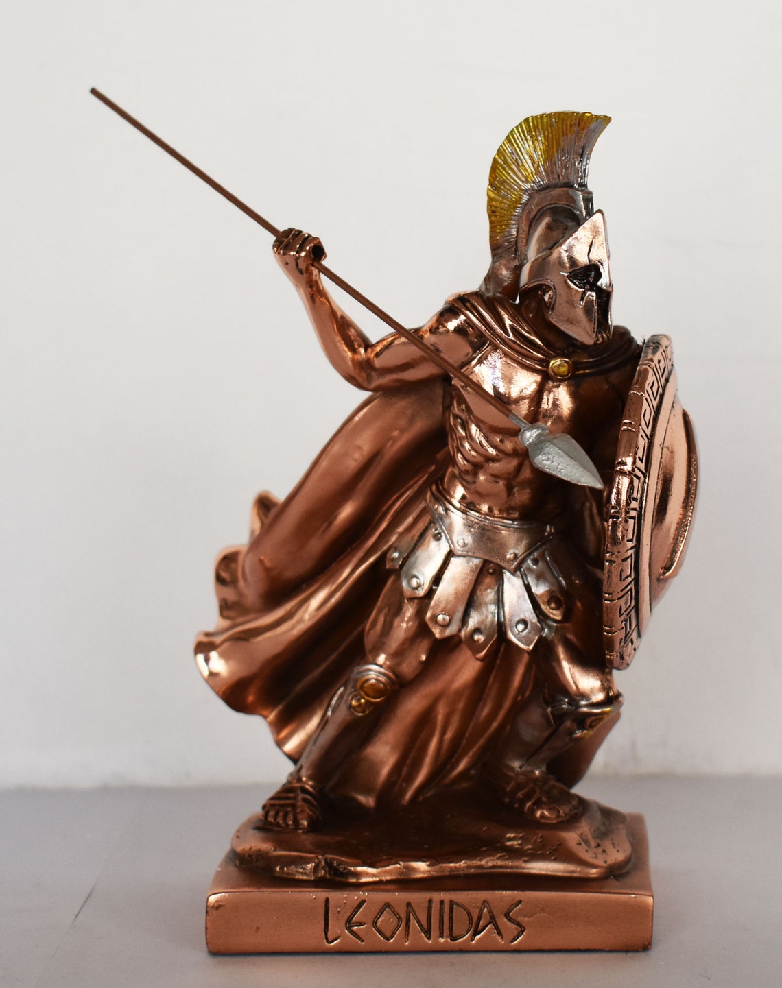 Leonidas Spartan King Anführer von 300 Schlacht von Etsy.de